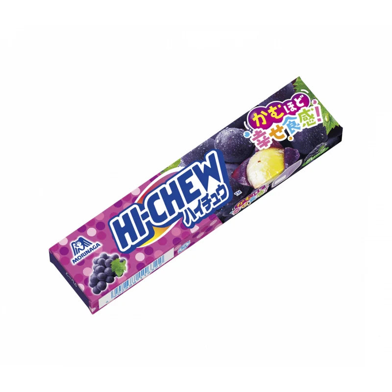 Morinaga Hi-Chew Japanese Soft Candy Grape Flavor 12 Pieces
