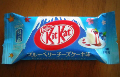 Nestle Japan KitKat Blueberry Cheesecake Flavor Mount Fuji Pack 9 Pieces | Made in Japan